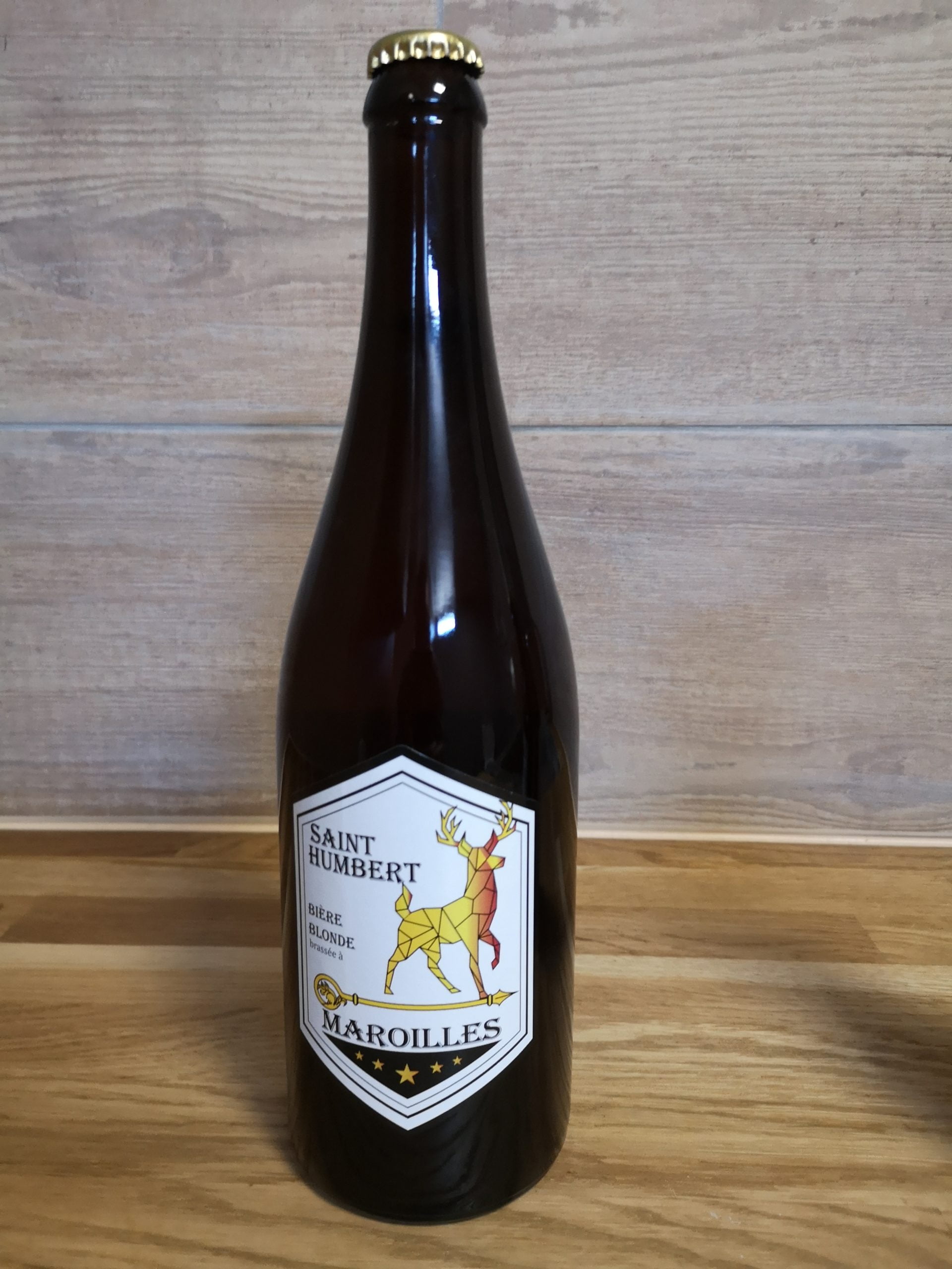 Bière Saint-Humbert blonde 75cl