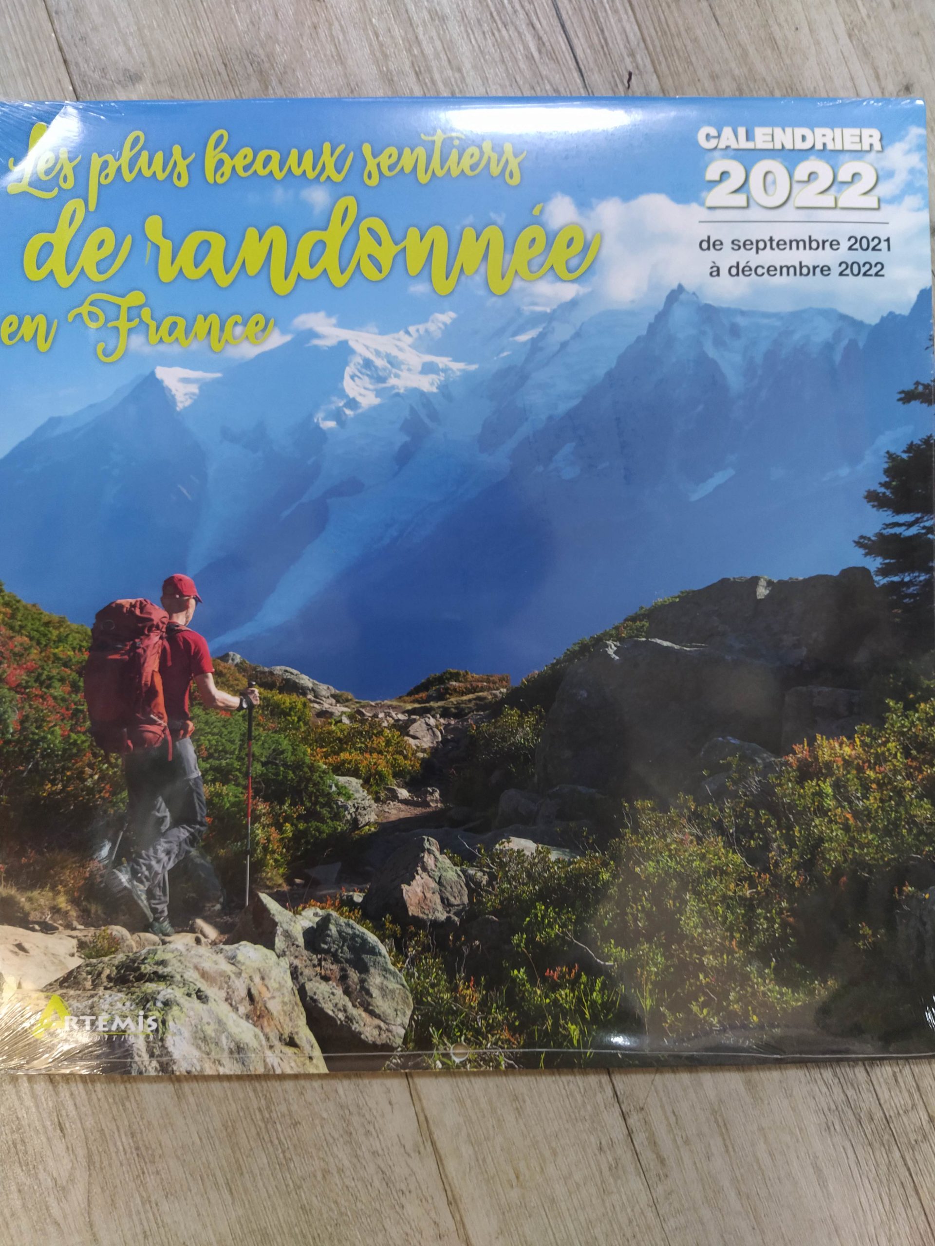 Calendrier 1 page par mois