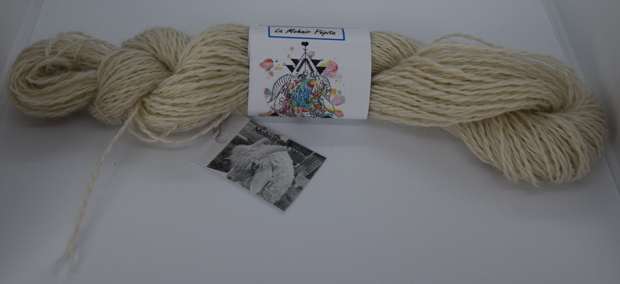 LA MOHAIR Pépita 2 brins couleur naturelle