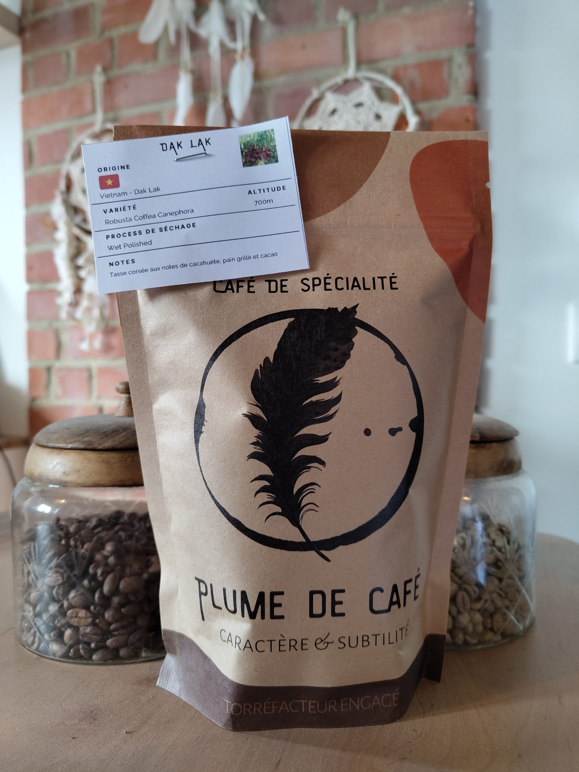 Café Vietnam Dak Lak 100% Robusta