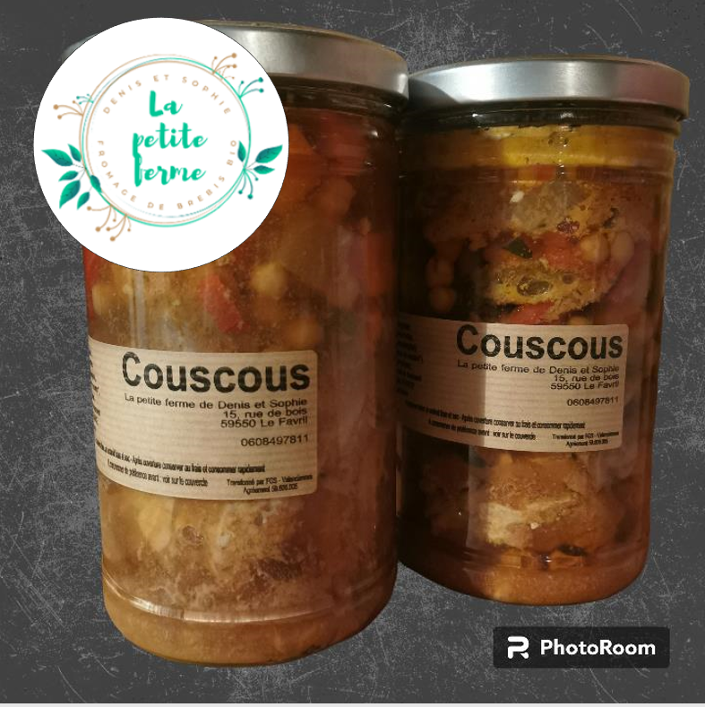 Couscous en bocal