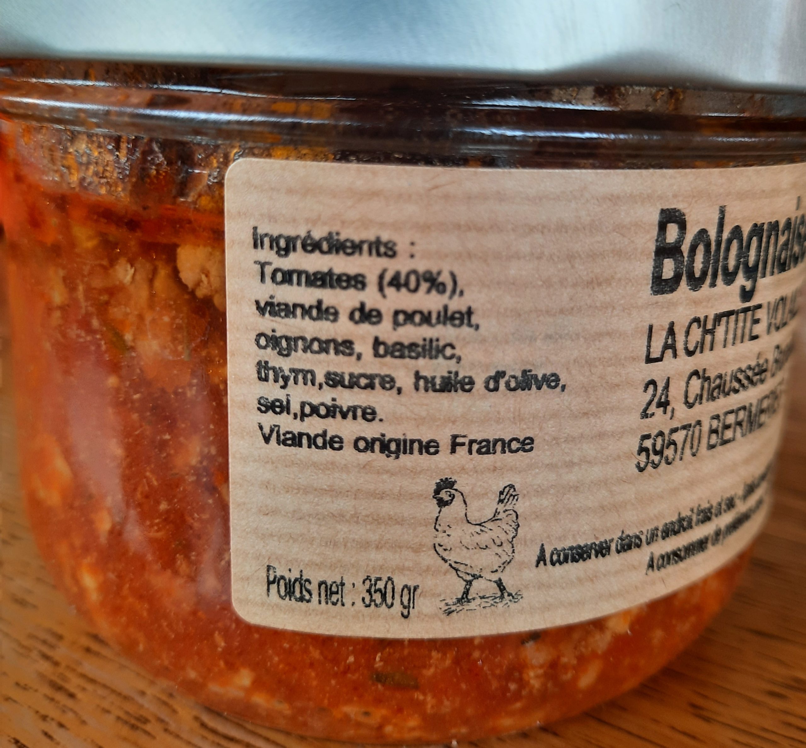 Bolognaise de Poulet – Image 2