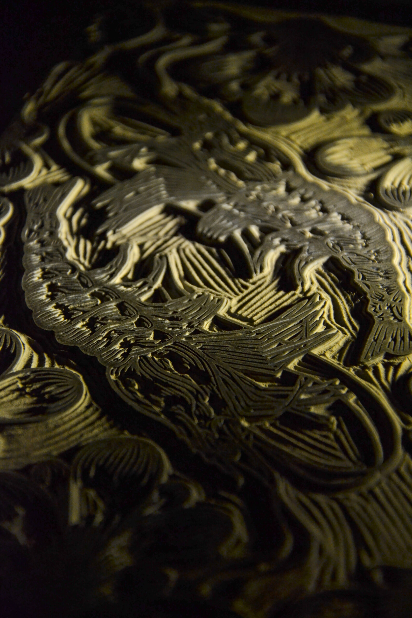 Linogravure ‘Shrimp’ – Image 4