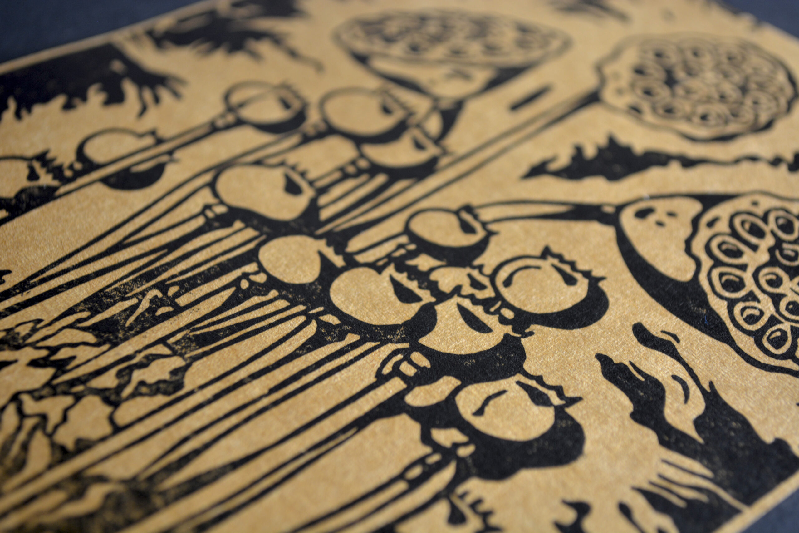 Linogravure ‘Plant’ – Image 3