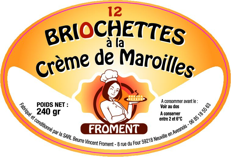Briochettes à la crème de Maroilles – Image 2