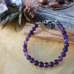 Bracelet en Améthyste Uruguay