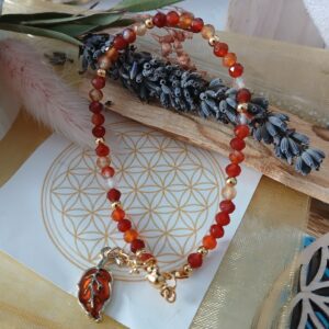 Bracelet en Cornaline