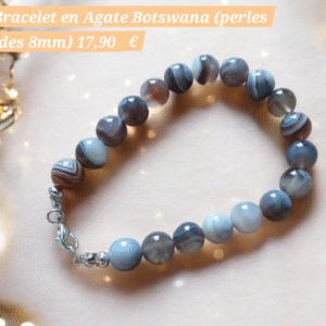 Bracelet en Agate du Botswana