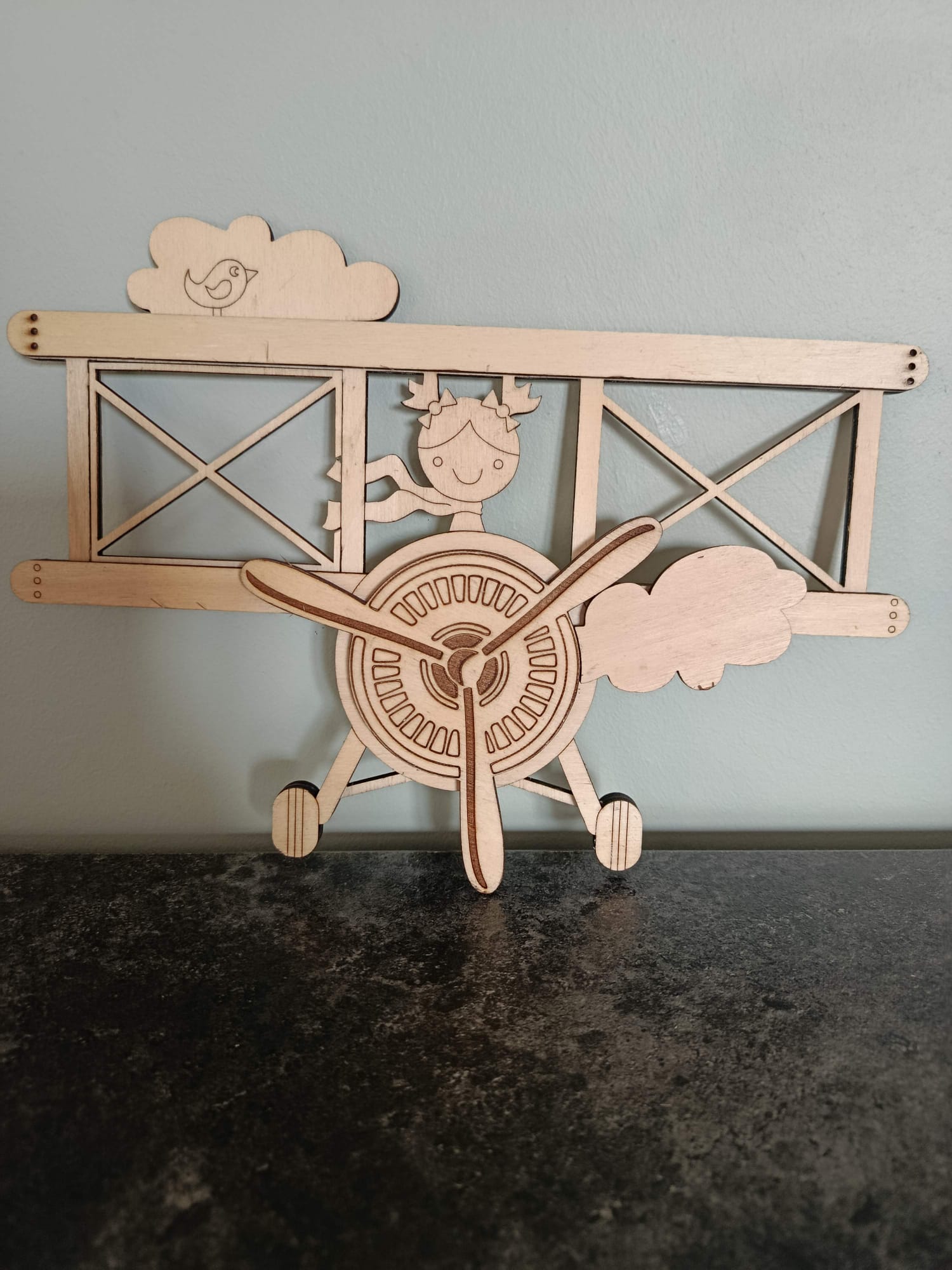 Plaque de Porte / Entrée de Chambre « Aviation » Personnalisable