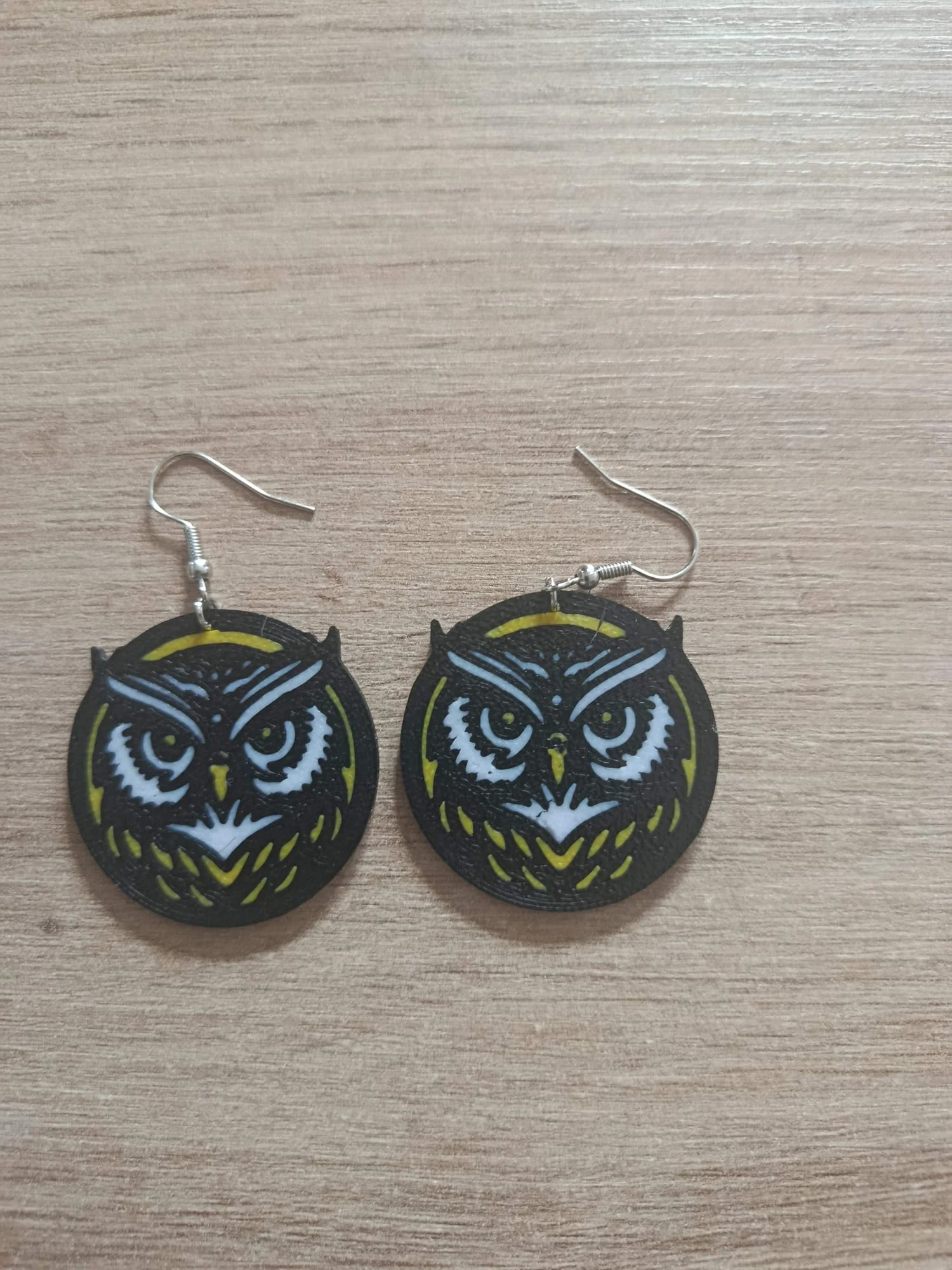 Boucles d’oreilles Hibou