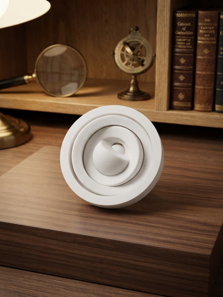 Toupie Gyroscope Articulée 5 Segments – Anti-Stress / Fidget Toy TDAH
