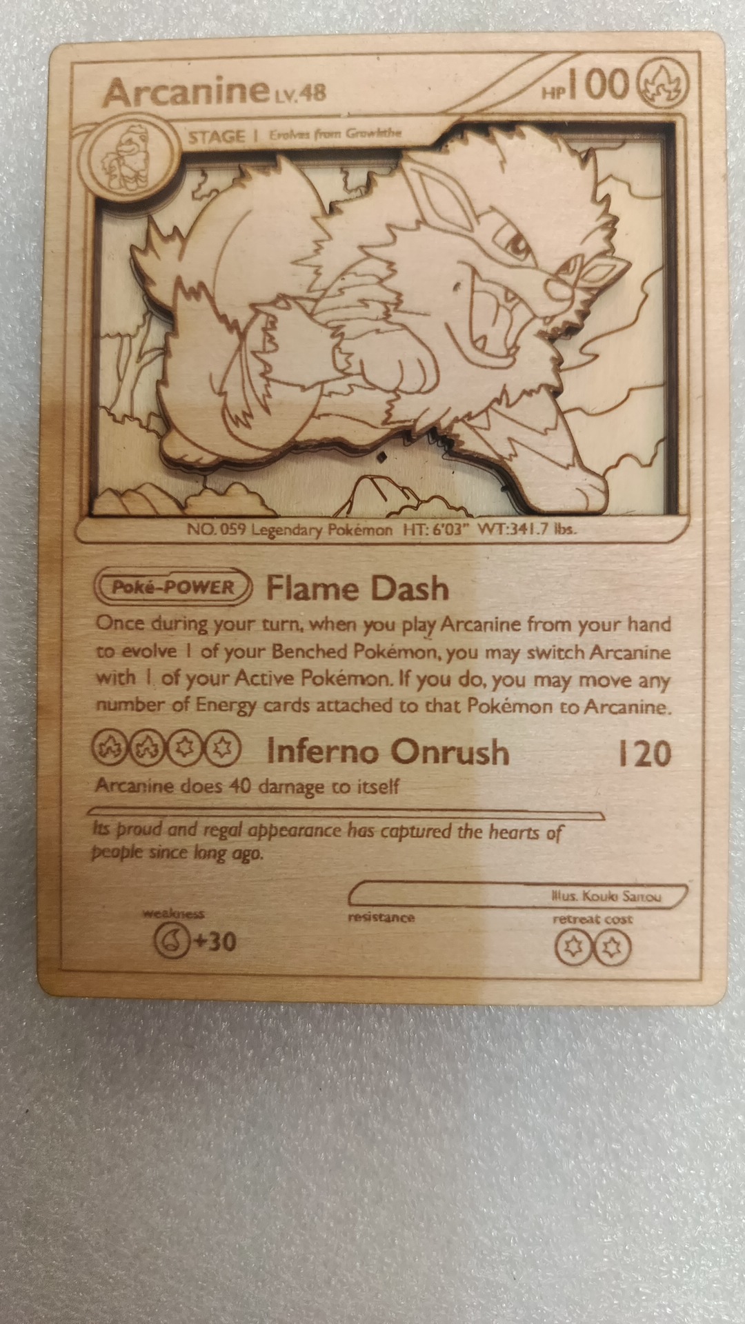 Cartes Pokémon en Bois Sculpté 3D – Image 11