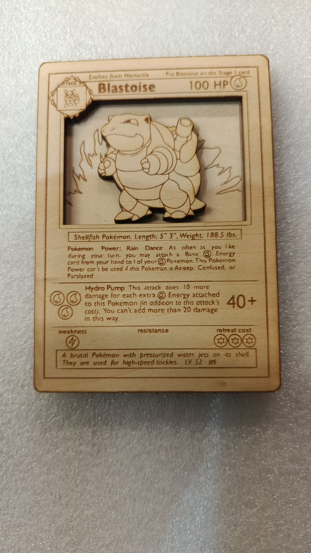Cartes Pokémon en Bois Sculpté 3D – Image 12