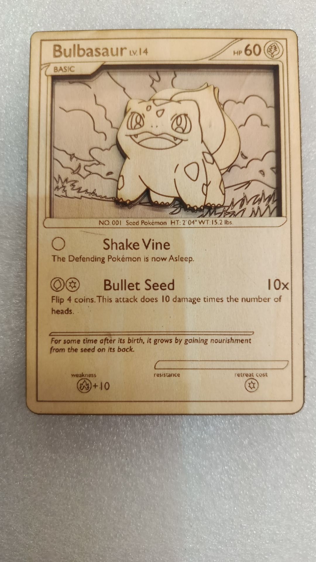 Cartes Pokémon en Bois Sculpté 3D – Image 13
