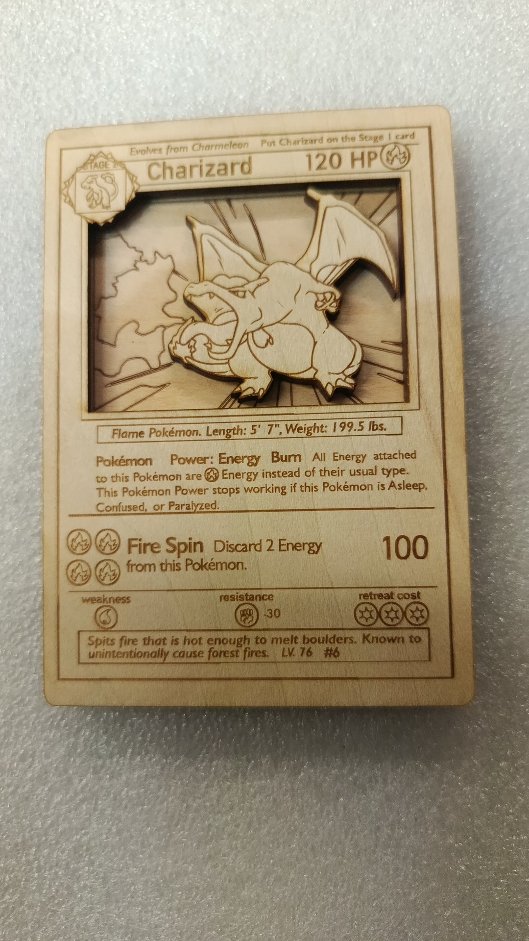 Cartes Pokémon en Bois Sculpté 3D – Image 14