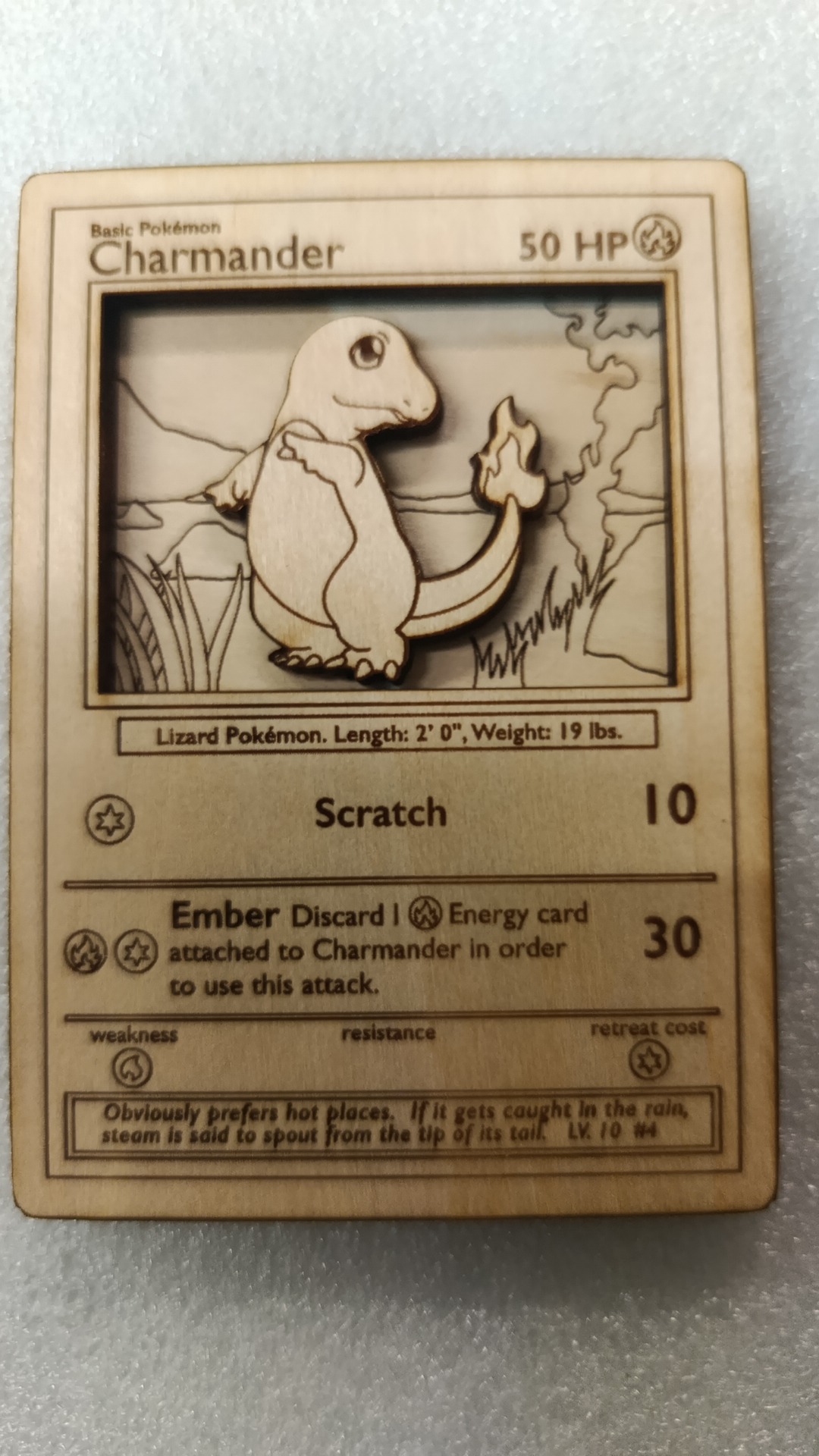 Cartes Pokémon en Bois Sculpté 3D – Image 10