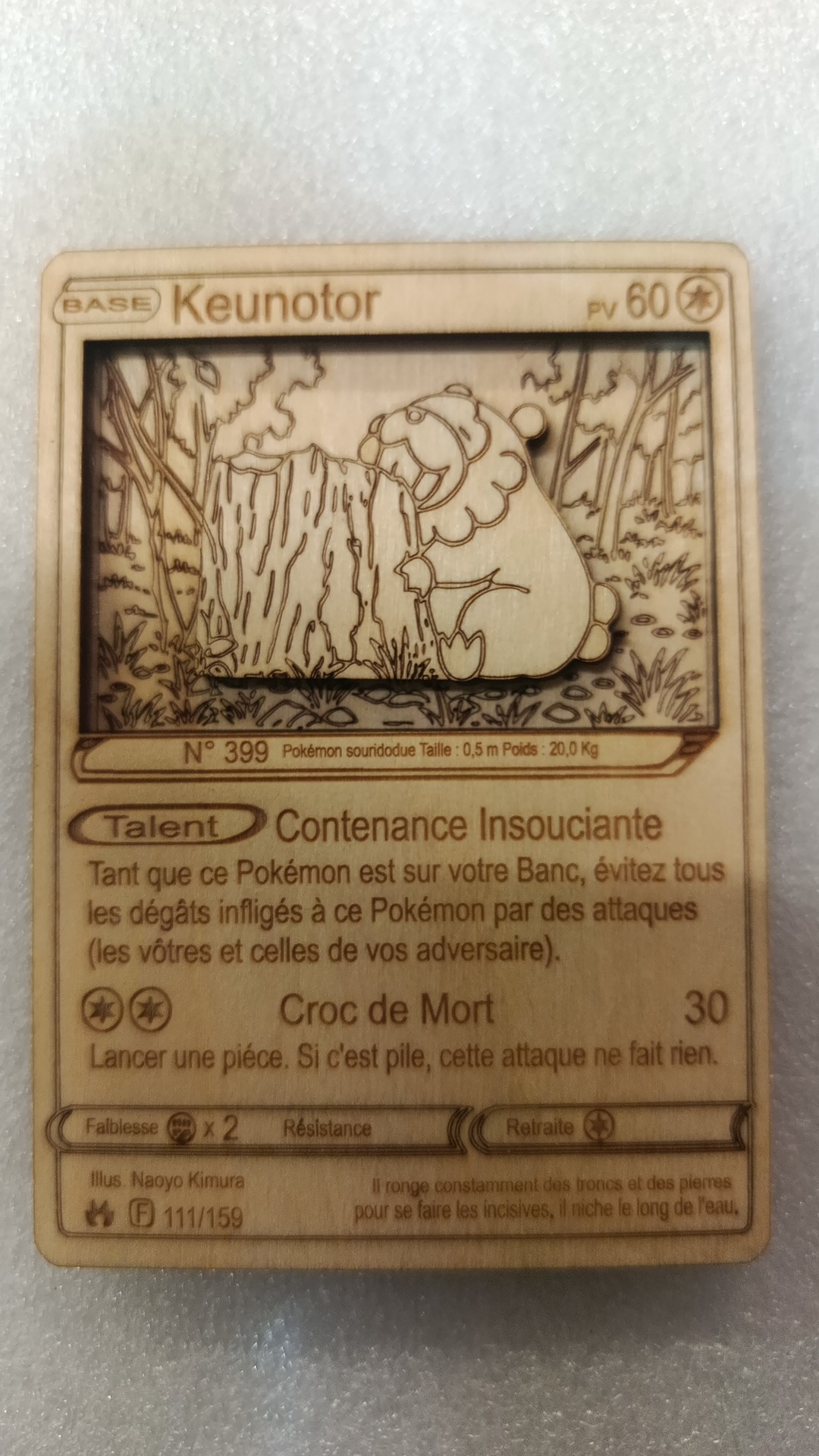 Cartes Pokémon en Bois Sculpté 3D – Image 7