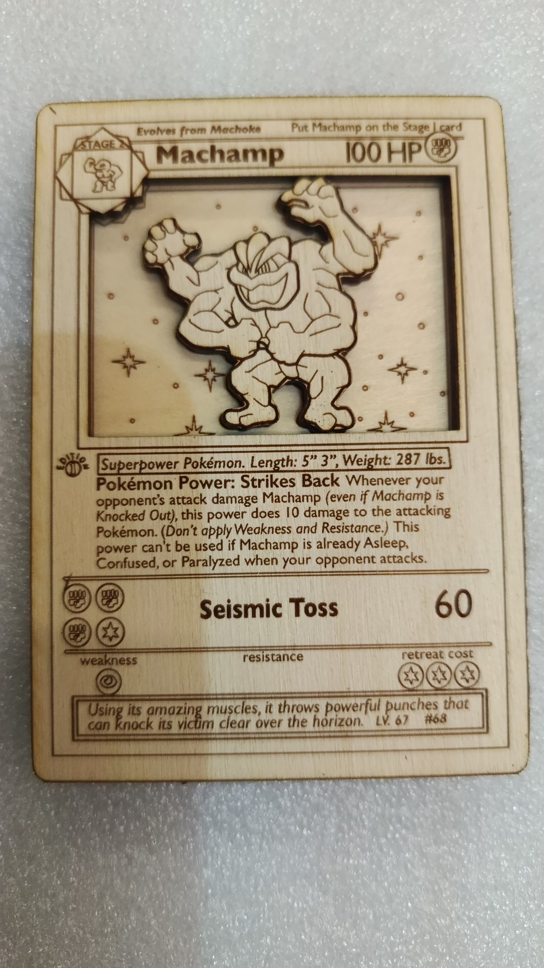Cartes Pokémon en Bois Sculpté 3D – Image 6