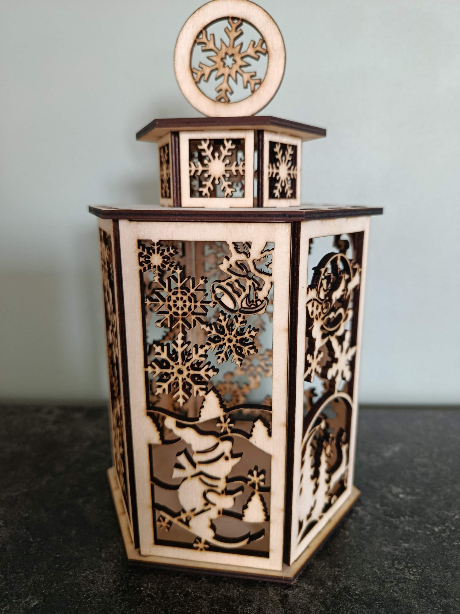 Lanterne Décorative de Noël – Image 4