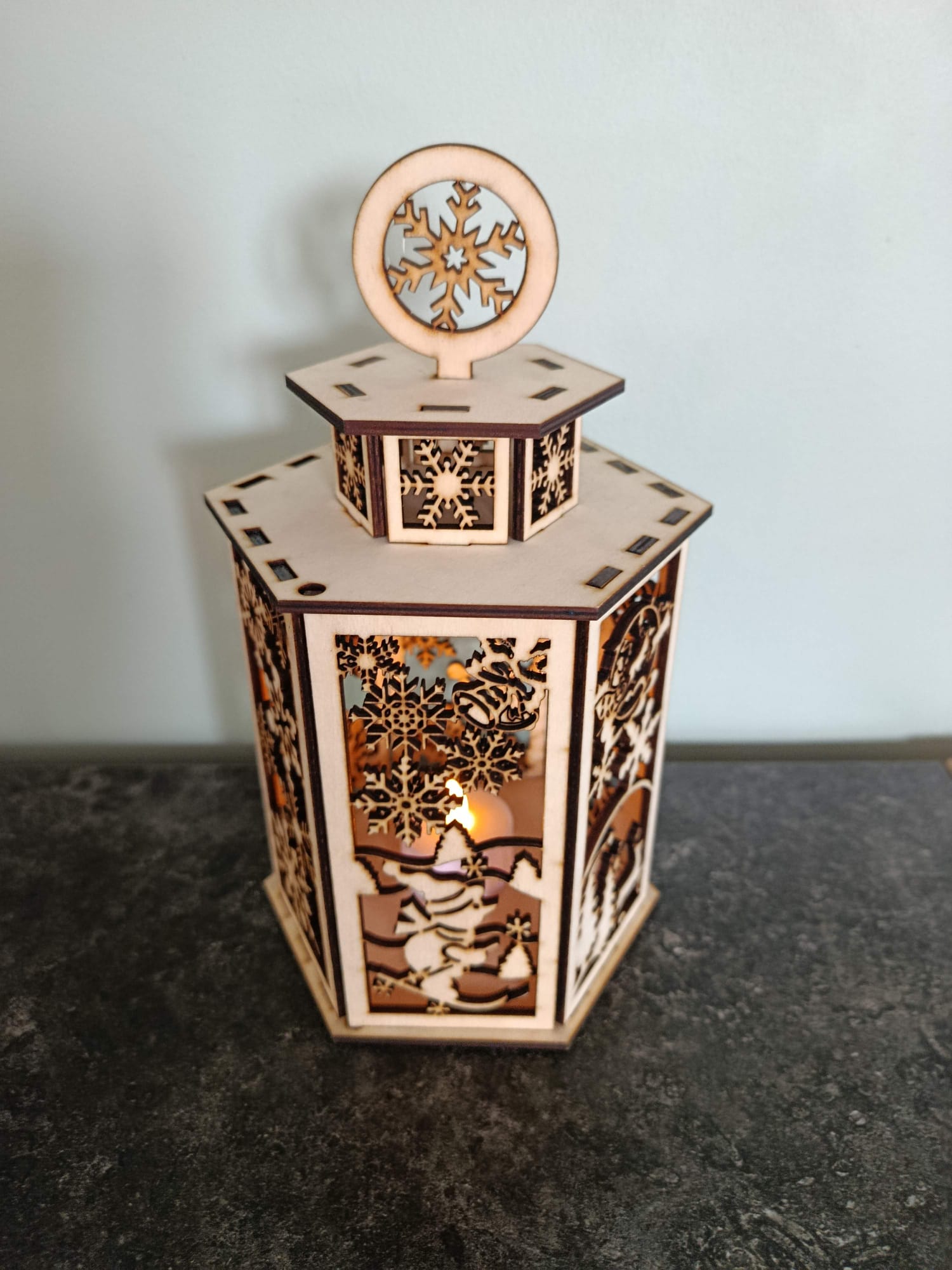Lanterne Décorative de Noël – Image 2