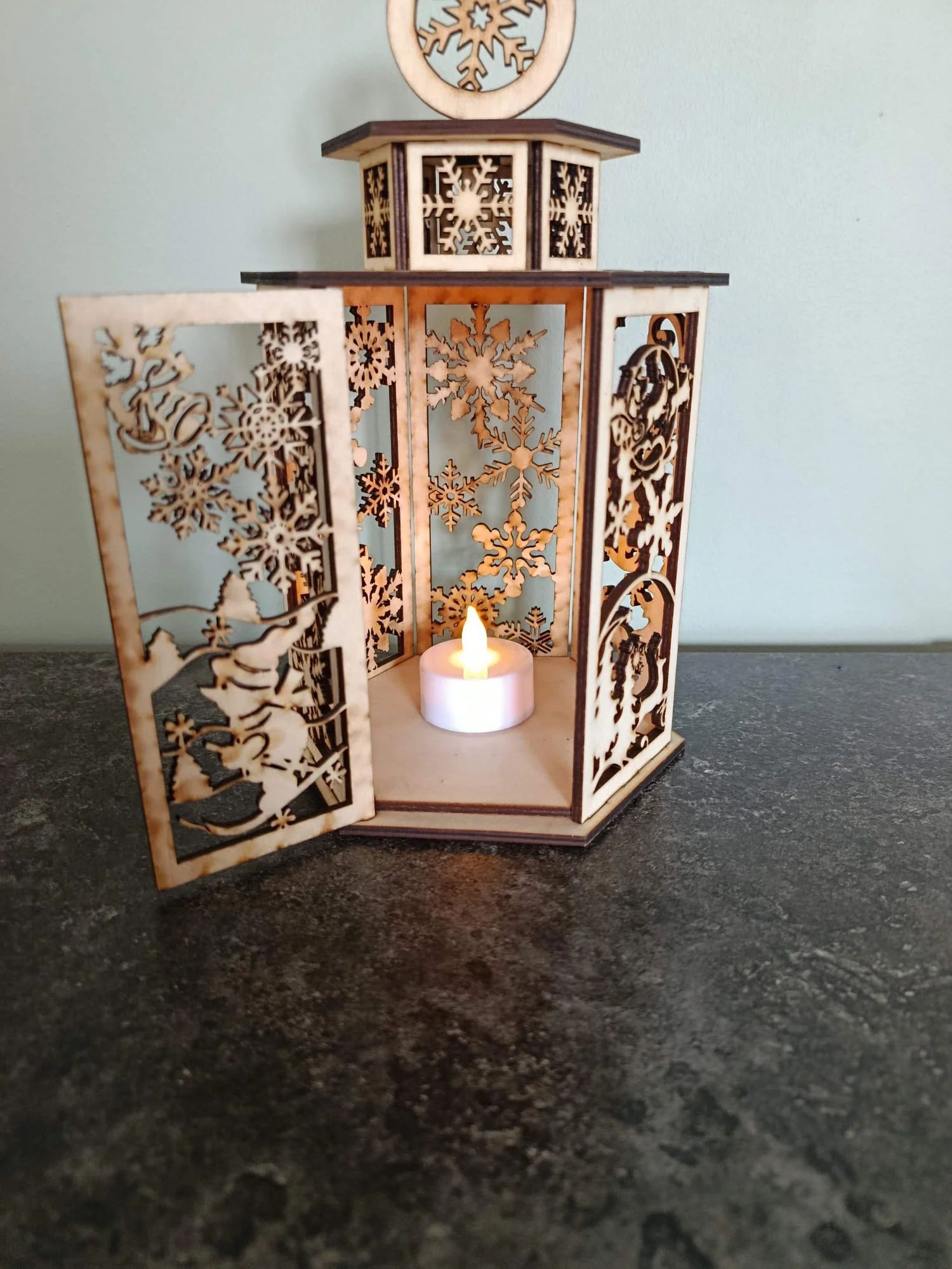 Lanterne Décorative de Noël