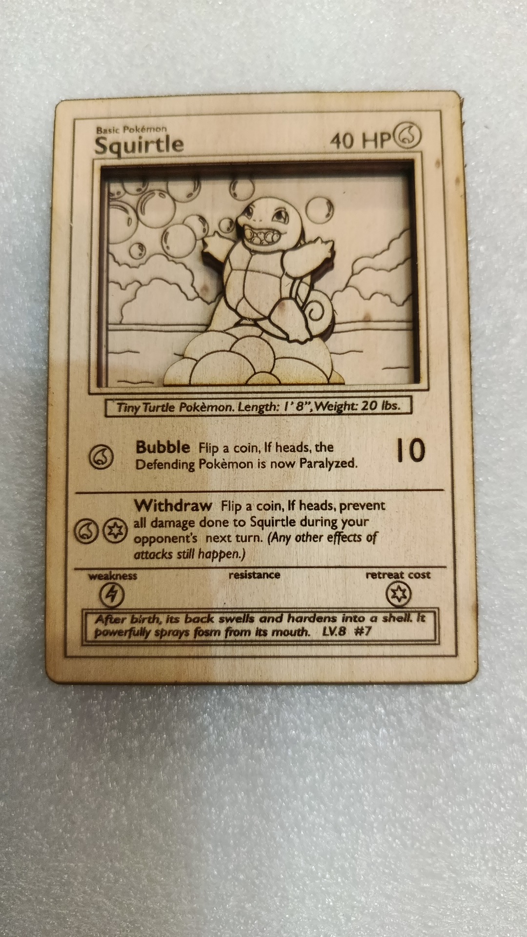 Cartes Pokémon en Bois Sculpté 3D – Image 4
