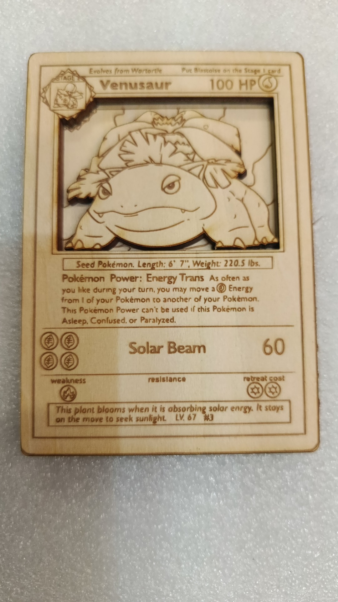 Cartes Pokémon en Bois Sculpté 3D – Image 5